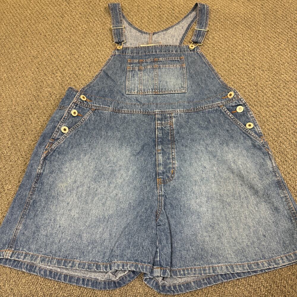 Vintage Liberty London Mens Denim Dungarees Overalls Size Large L Denim
